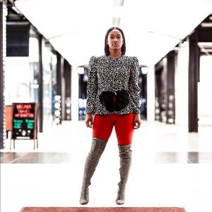 Vintage R & K Silks Peplum Blouse